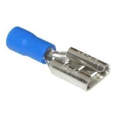 Szigetelt kábelsaru 6,3x0,8mm / aljzat KCSH6