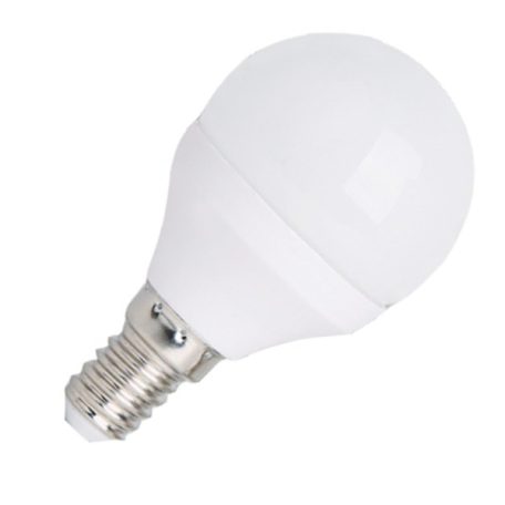 LED kis körte 7W E14 KözépFehér 45 mm 4200 K, 700 lumen 3 év garancia