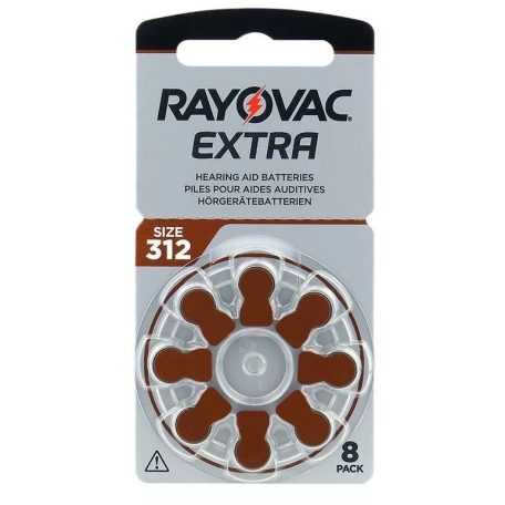 Rayovac Extra Hallókészülék Elem V312 B8