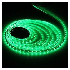   LED szalag Zöld kültéri 2835 60LED 4,8W 320lm IP65 2 év garancia