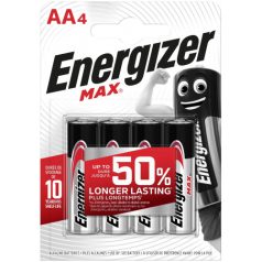 Energizer Max Alkáli ceruza elem AA 4db/csomag