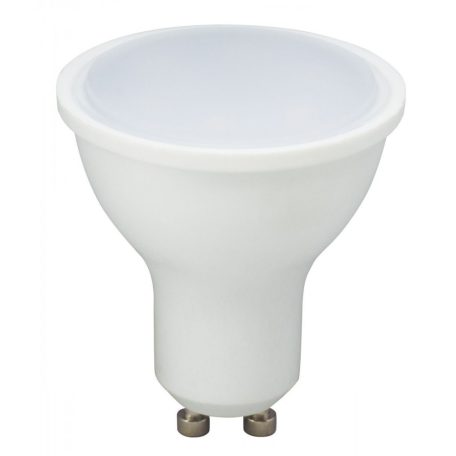 LED spot égő GU10 8W KözépFehér/4000 Kelvin, 720 lumen tejüveg 3 év garancia