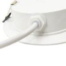 LED panel kör 12W KözépFehér/3900K 1050 lumen  IP 44 vizálló 2év garancia