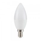 LED gyertya égő 8W E14 KözépFehér/4000K, 800 lumen 3év garancia