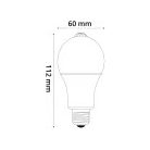 Avide Smart LED  8.8W közép fehér 4000K PIR mozgásérzékelővel