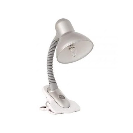 Kanlux SUZI asztali lámpa E27 60W ezüst / csiptetős