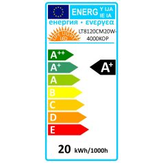   Kanlux LED fénycső T8 120cm 18W KözépFehér 4000K, 2700 lumen opálbúra  2 év garancia