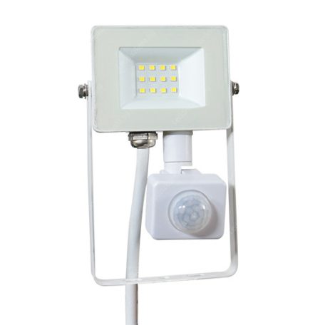LED reflektor 20W mozgásérzékelővel MelegFehér 3000 Kelvin, 2200 lumen IP65 2 év garancia
