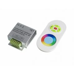   LED vezérlő távirányítóval RGB 216W rádiós, érintős  fehér 2 év garancia