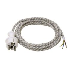   EMOS vasalózsinór dugvillával 2,4m szerelhető vezeték 3x0.75 