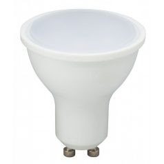  LED spot égő GU10 7W MelegFehér/2700K 620lumen tej búra 3 év garancia akciós termékkép 1