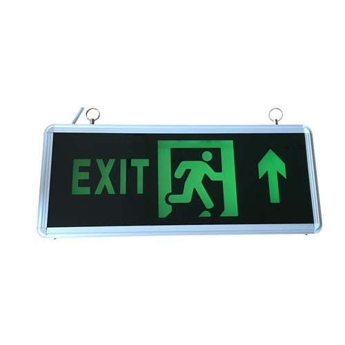  LED EXIT lámpa kétoldalas IP44 6000K 230V 3 év garancia akciós termékkép 1