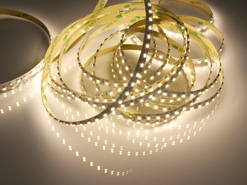  LED szalag MelegFehér beltéri 2835 120LED 9,3W 2700K 960lm 2 év garancia akciós termékkép 1