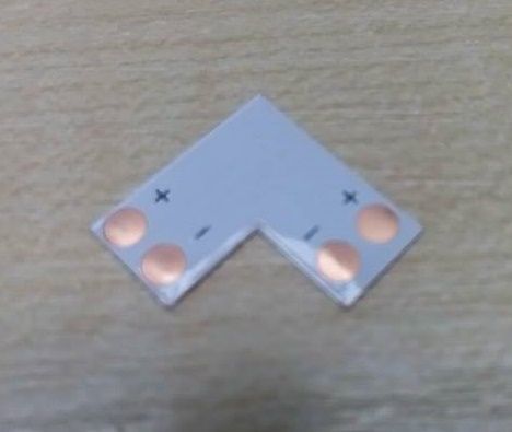 LED szalag sarok toldó 8mm